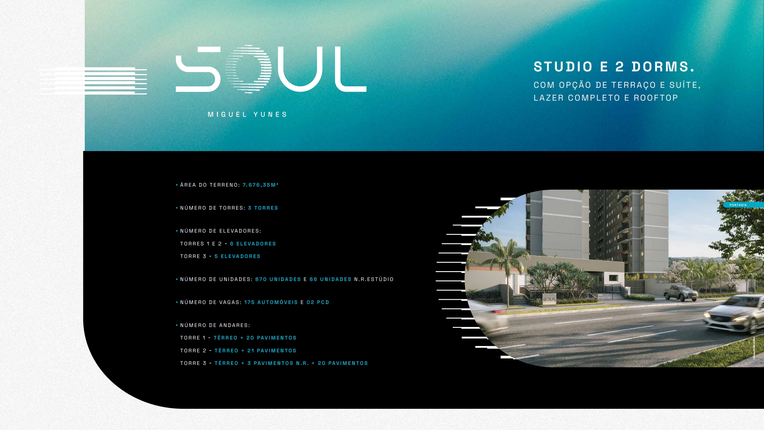 Soul Miguel Yunes – Apartamentos Studios e 2 Dormitórios à Venda